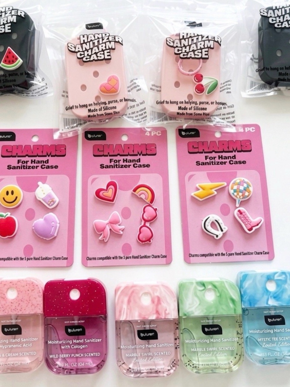 B Pure Hand Sanitizer & Cases Croc Charms Sanitizer 12 piece set